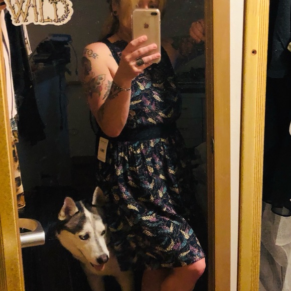 Free People Sleeveless Floral Dress - Picture 4 of 5